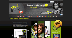 Desktop Screenshot of canada.streettennis.com